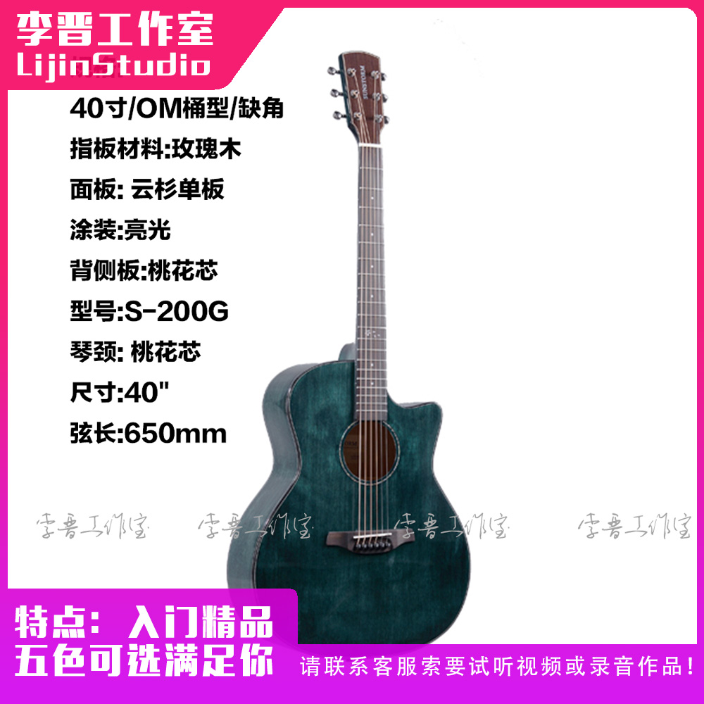 SUNSTORM S200N/G/M/K/R 李晉工作室試聽琴 送簽名作品集