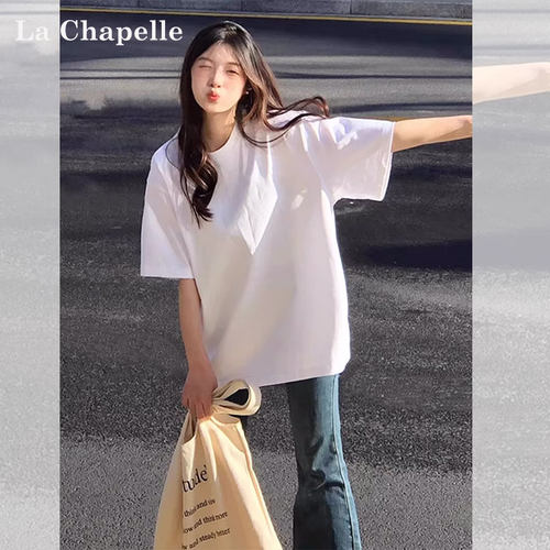 白色短袖t恤女oversize上衣