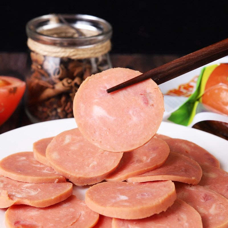 顺意清真牛肉肠 里脊王牛肉香肠 300g 清真食品满3根包邮早餐肠