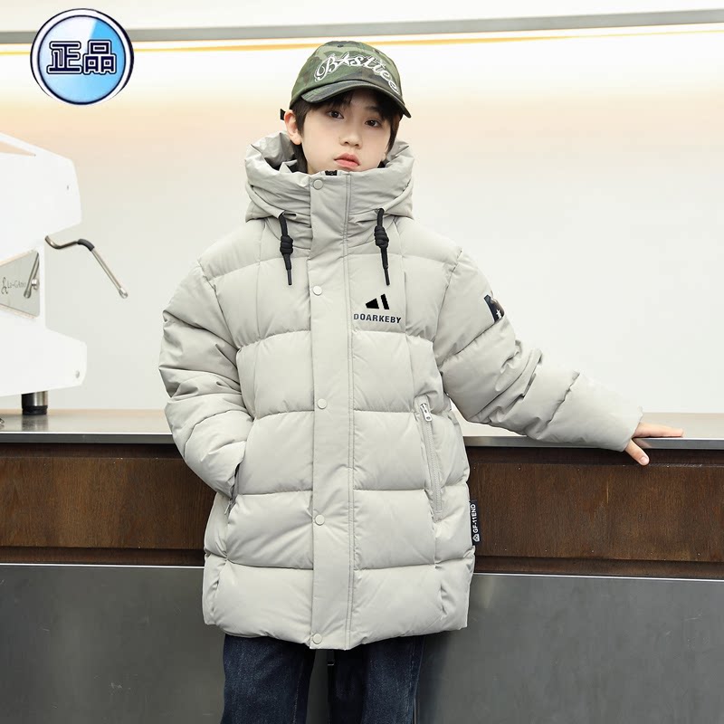 奥莱专柜儿童羽绒棉服男童冬季