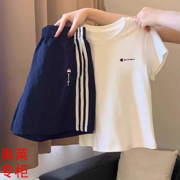 休闲运动套装女款夏季2026年新款图片