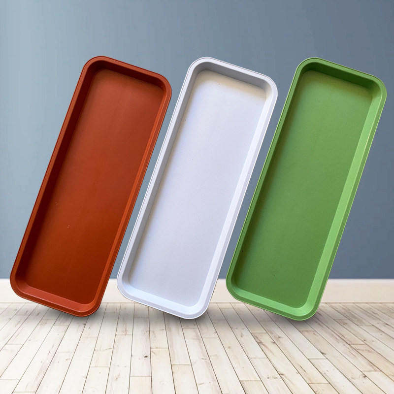 长方形塑料花盆接水托盘特大加厚阳台养花种菜盆底座垫子移动托盘,鲜花速递/花卉仿真/绿植园艺,花托/移动托盘,淘宝优惠券,粉丝福利购,淘宝优惠卷