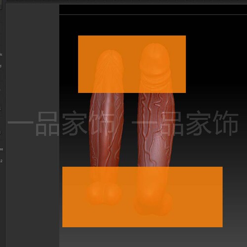 66阳只刚之气器stl格式圆雕图雕刻图模型文件三维立体图3d