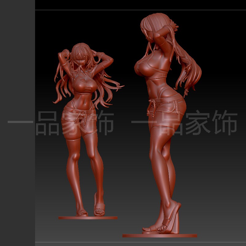 3开头的好的stl格式圆雕图雕刻图模型文件三维立体图3d