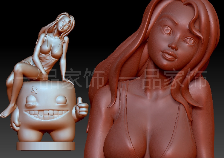 。。。。宝贝是STL格式设计图。非实物。非实物。。。。 店里2000多张STL圆雕图任君挑选。。。。。不定期有更新，敬请关注。。。。。。。