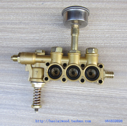 280 380 aluminum block installation with pressure gauge cleaning machine accessories high pressure car washing machine new products