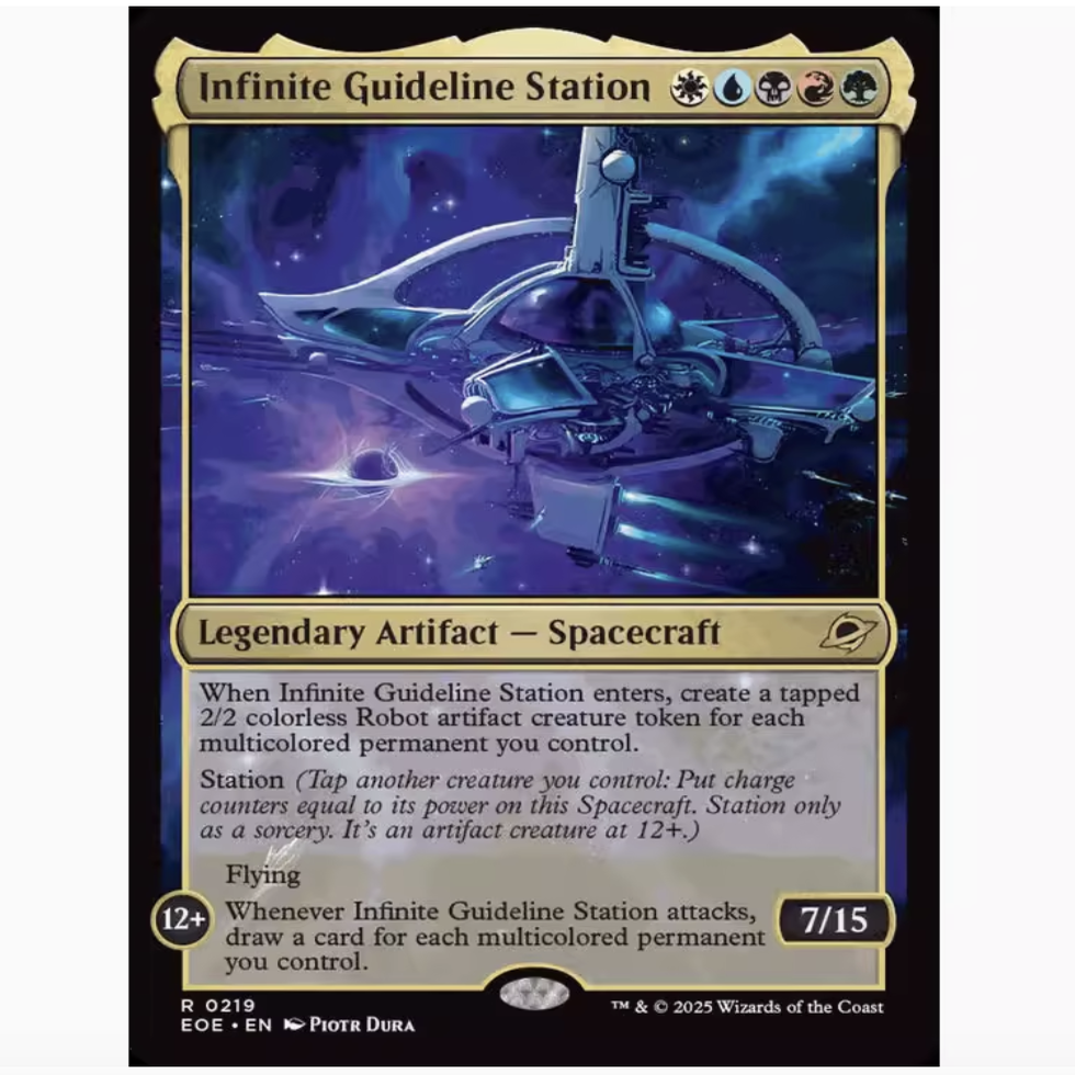 【铃铛卡牌】万智牌 英文虚空边域EOE 平/闪 金 永继导引基地 219