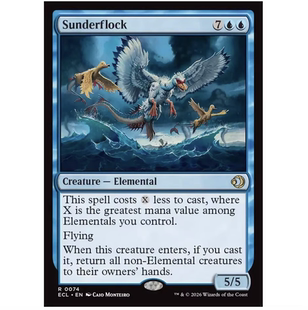 【铃铛】万智牌 英文 洛温: 暗影笼罩 ECL 金 平/闪 驱群妖 074