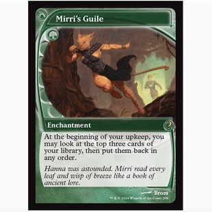 【铃铛卡牌】万智牌 英文 神秘补充包2 MB2 预示框 银 米丽的巧计