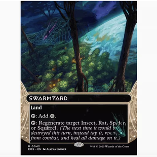 【铃铛卡牌】万智牌 英文虚空边域EOS 平/闪 扩画 暴群坟场 042