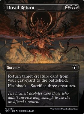 【铃铛】万智牌 英文 指挥官大师 CMM 扩画 平/闪 铁 颤栗再现637