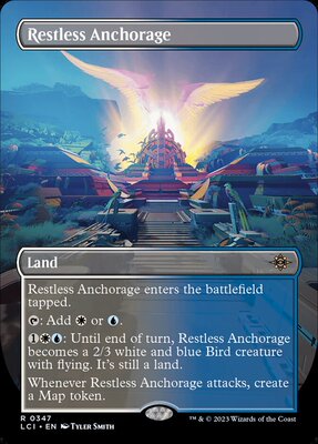 【铃铛卡牌】 万智牌 英文 依夏兰迷窟 LCI 扩画 金 不息锚岸