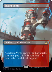 【铃铛卡牌】万智牌 英文 拉尼卡重制版 RVR 异画 金 蒸气喷发口