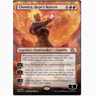 【铃铛卡牌】万智牌 邪军压境 MOM 英文 异画 秘稀 希望信标茜卓