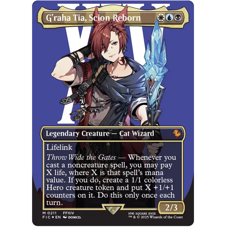 【铃铛卡牌】万智牌 英文最终幻想FIN 潮涌 重生血盟 古拉哈 提亚