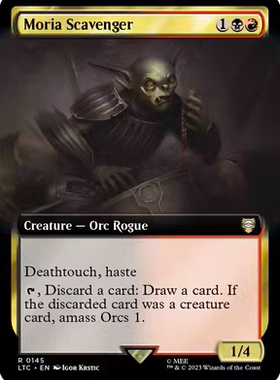 【铃铛卡牌】万智牌 英文 魔戒 LTC 扩画 墨瑞亚拾荒客 美