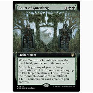 【铃铛卡牌】万智牌 英文 艾卓仙踪 WOC 扩画 金 盖伦碧廷