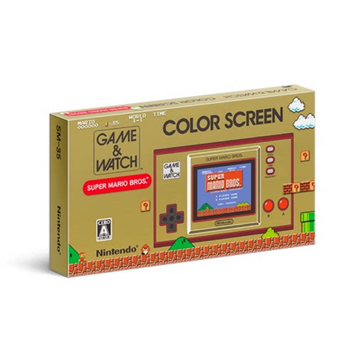 全新 任天堂 超级马里奥 Game Watch 35周年纪念版