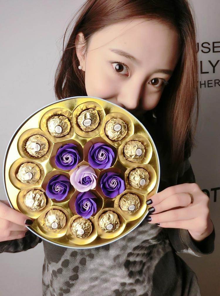 费列罗ferrero巧克力创意情人节送女友生日礼物玫瑰花diy七夕礼盒