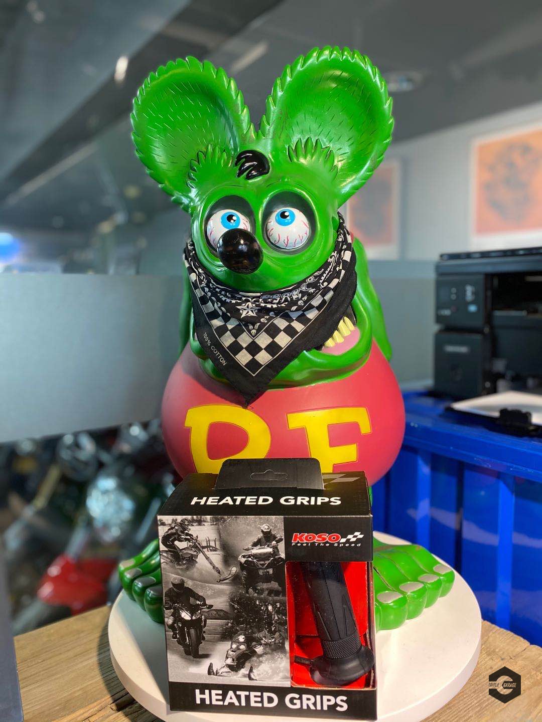 日本KOSO摩托车电加热手把套