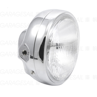 电镀银 原装 全新 大灯 台湾 吊耳式 6.25寸圆 台产复古 经典