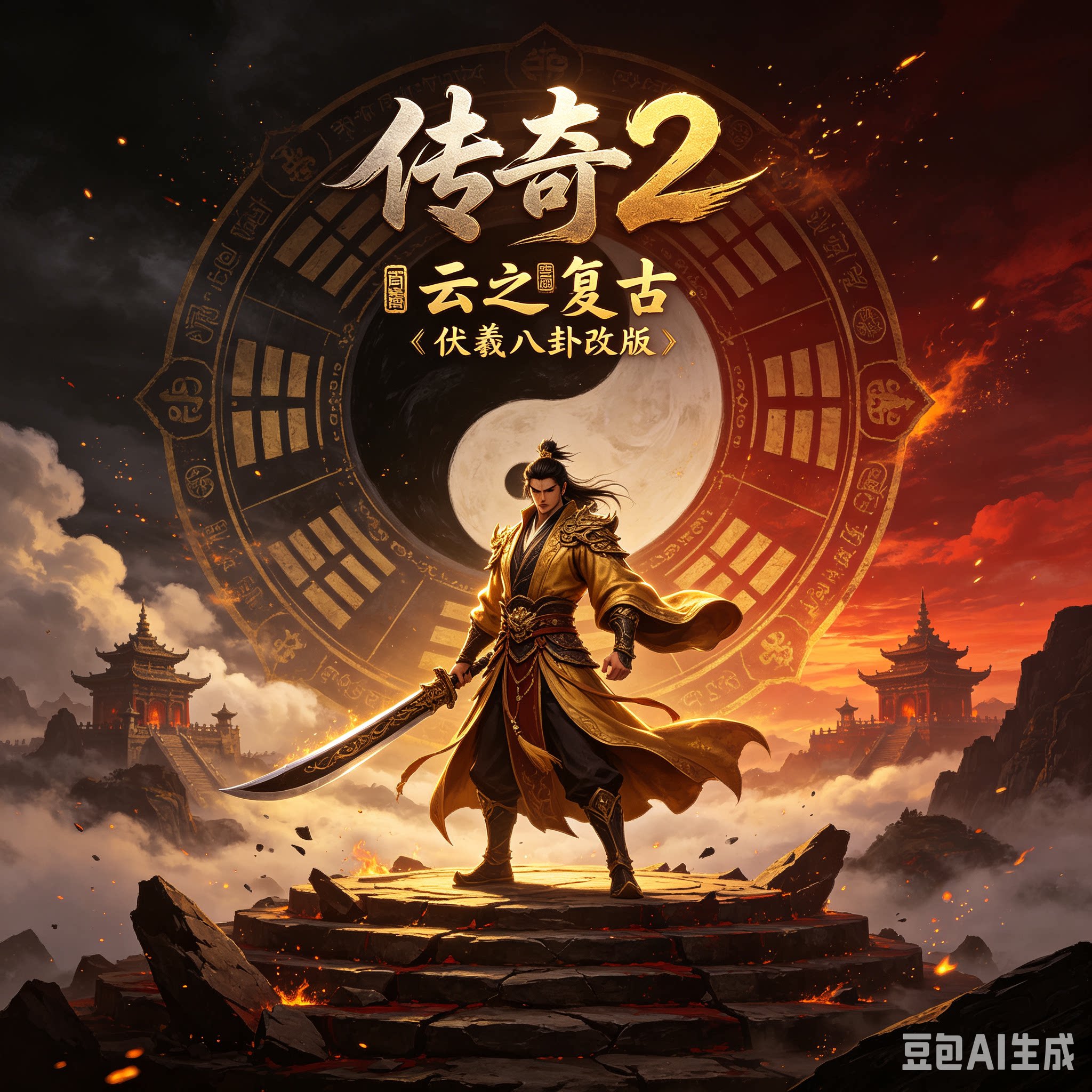 传奇单机联机-云之复古.伏羲八卦改版-一键安装.高速下载.好玩