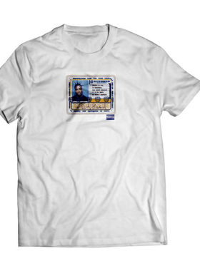 美国嘻哈说唱歌手WU-TANG CLAN OBD限定款纯棉短袖T恤