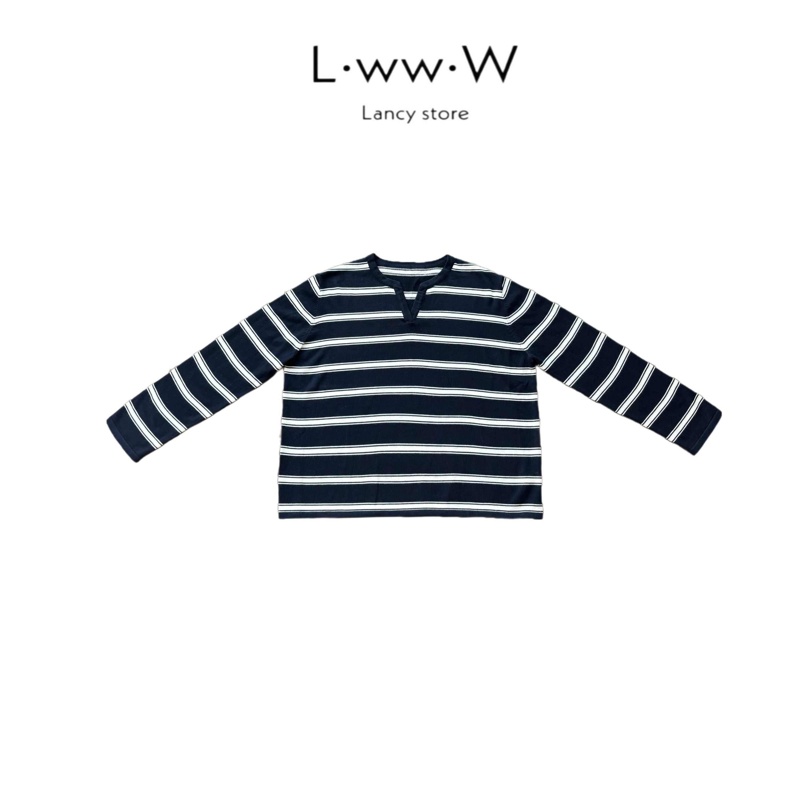 【慵懒美学】V领羊毛混纺亲肤套头慵懒毛衣