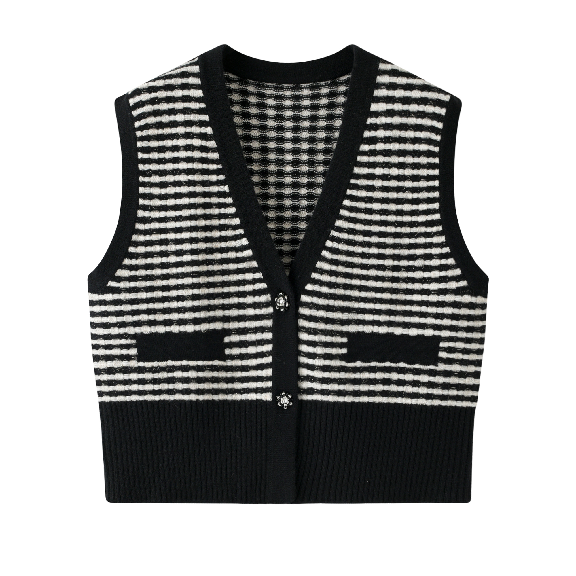 鄂尔多斯市气质100%纯山羊绒马甲背心女加厚v领宽松无袖正品坎肩