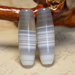 天然缠丝玛瑙勒子天珠天眼一线药师佛珠念珠DIY散珠男士项链水晶