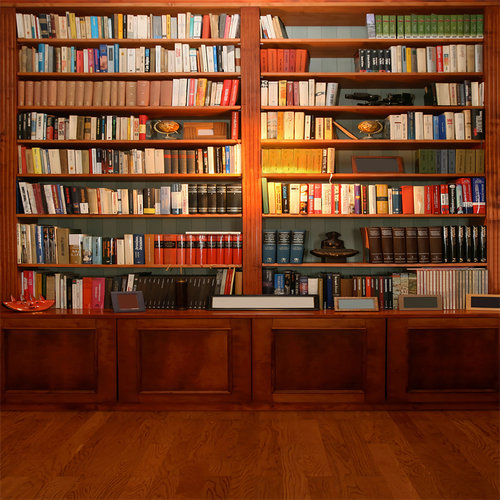 书架置物3d立体高档背景墙