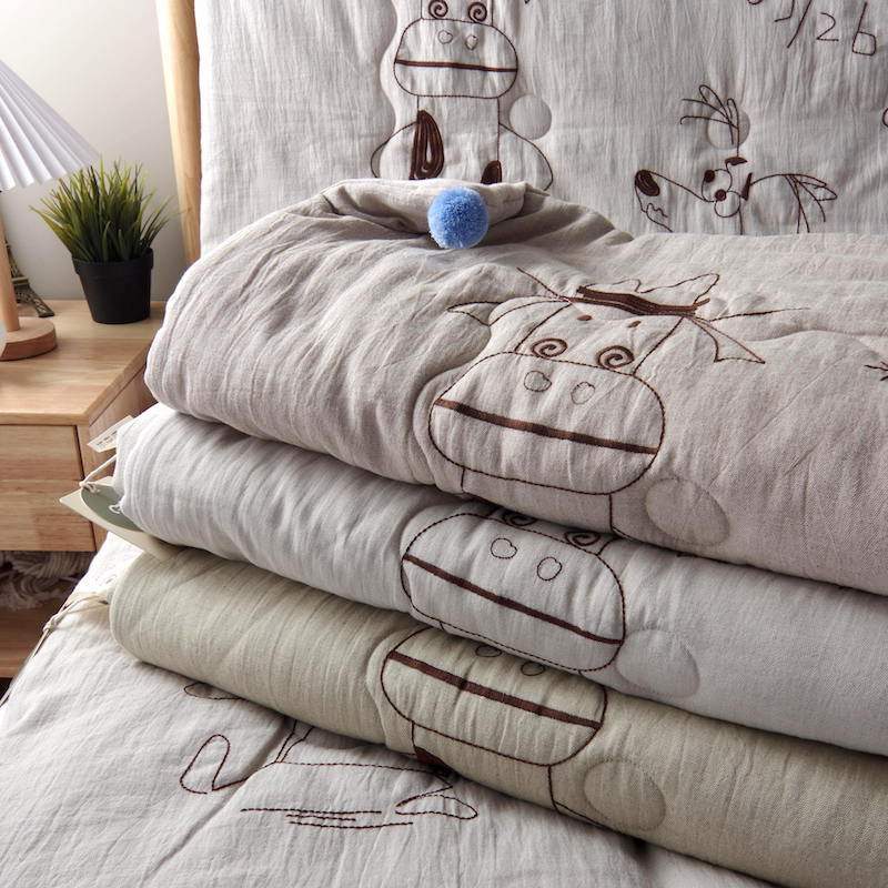 亚麻纯棉春秋被全棉儿童被子卡通宝宝幼儿园棉花被单人可机洗被芯,床上用品,棉花被,淘宝优惠券,粉丝福利购,淘宝优惠卷