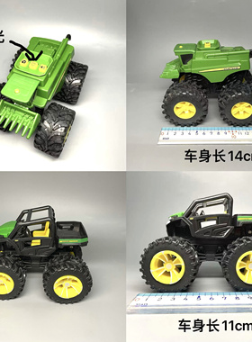出口北美订单johndeer无动力大脚车环保塑料
