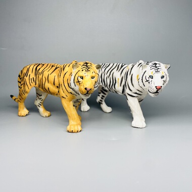出口法国papo动物模型摆件老虎公仔亏本清仓