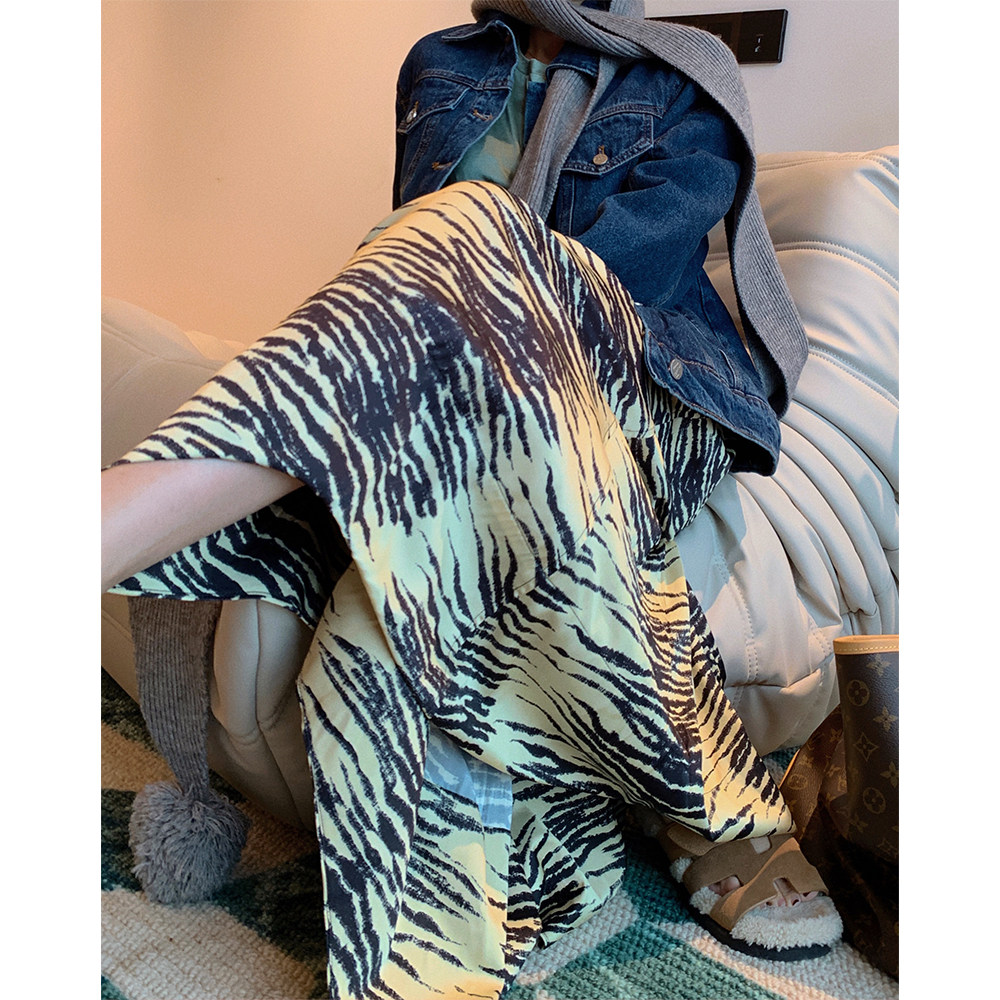 豹纹洋气新店redmemory半身裙