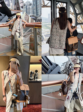 洋气新店REDMEMORY沉淀岁月之美~夏日生花 重工刺绣撞色马甲