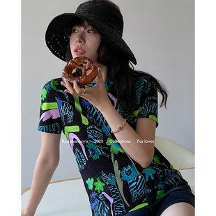 高工定位裁剪 洋气新店REDMEMORY独家限定 SHIRT 仲夏游园