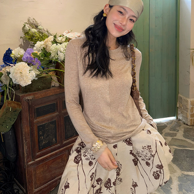 洋气新店REDMEMORY内搭王者 版型正 巨好穿 实穿主义纯色打底衫