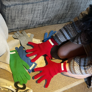 洋气新店REDMEMORY穿搭加分王者 巨有腔调 软fufu羊毛手套