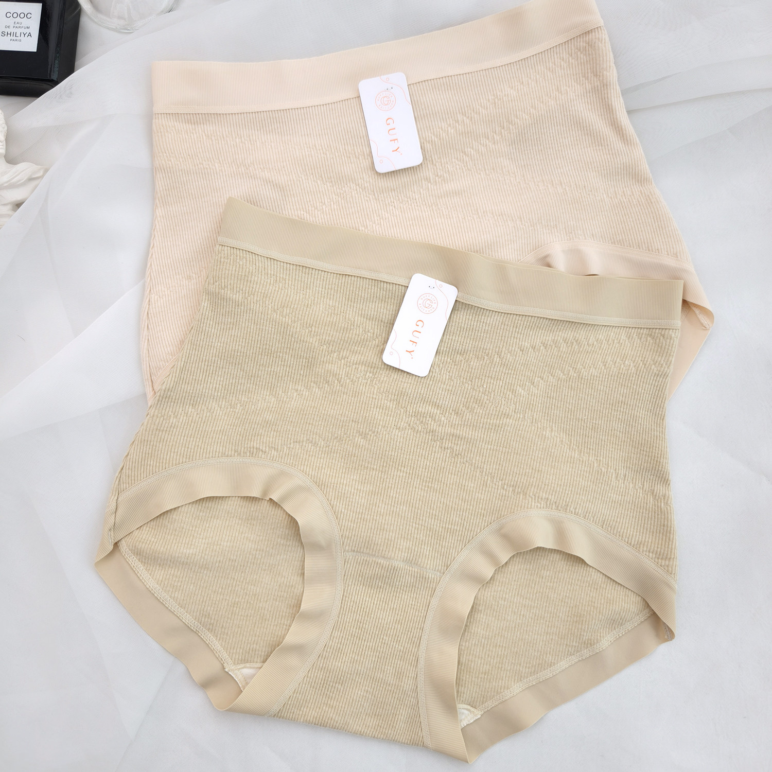 古妃2725高腰交叉微收腹提臀塑身磨毛舒适内裤弹力亲肤女士三角裤,女士内衣/男士内衣/家居服,女三角裤,淘宝优惠券,粉丝福利购,淘宝优惠卷