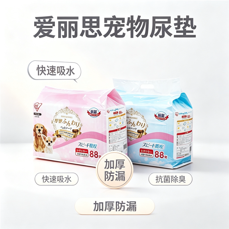 爱丽思宠物尿垫尿片狗尿不湿M号