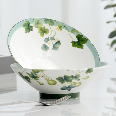 金岚玉骨瓷8英寸大容量汤碗