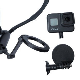 手机磁吸挂脖支架转接运动相机配件适用于GOPRO DJI运动相机 360