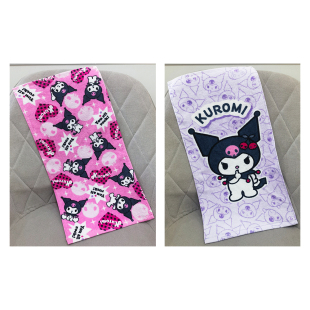 柔软女生可爱儿童巾洗脸面巾小毛巾 纯棉全棉 25x48cm 酷酷库洛米