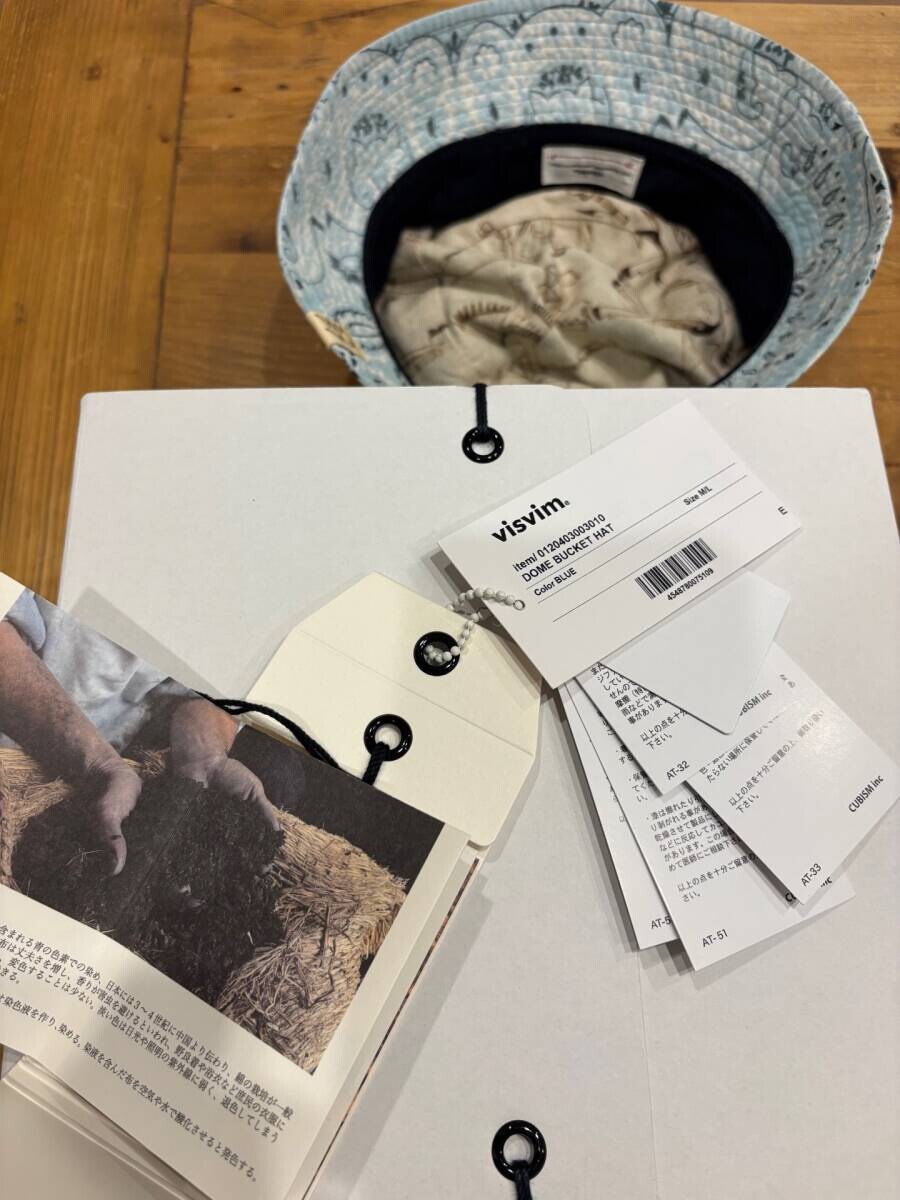VISVIM 20AW DOME BUCKET HAT — back