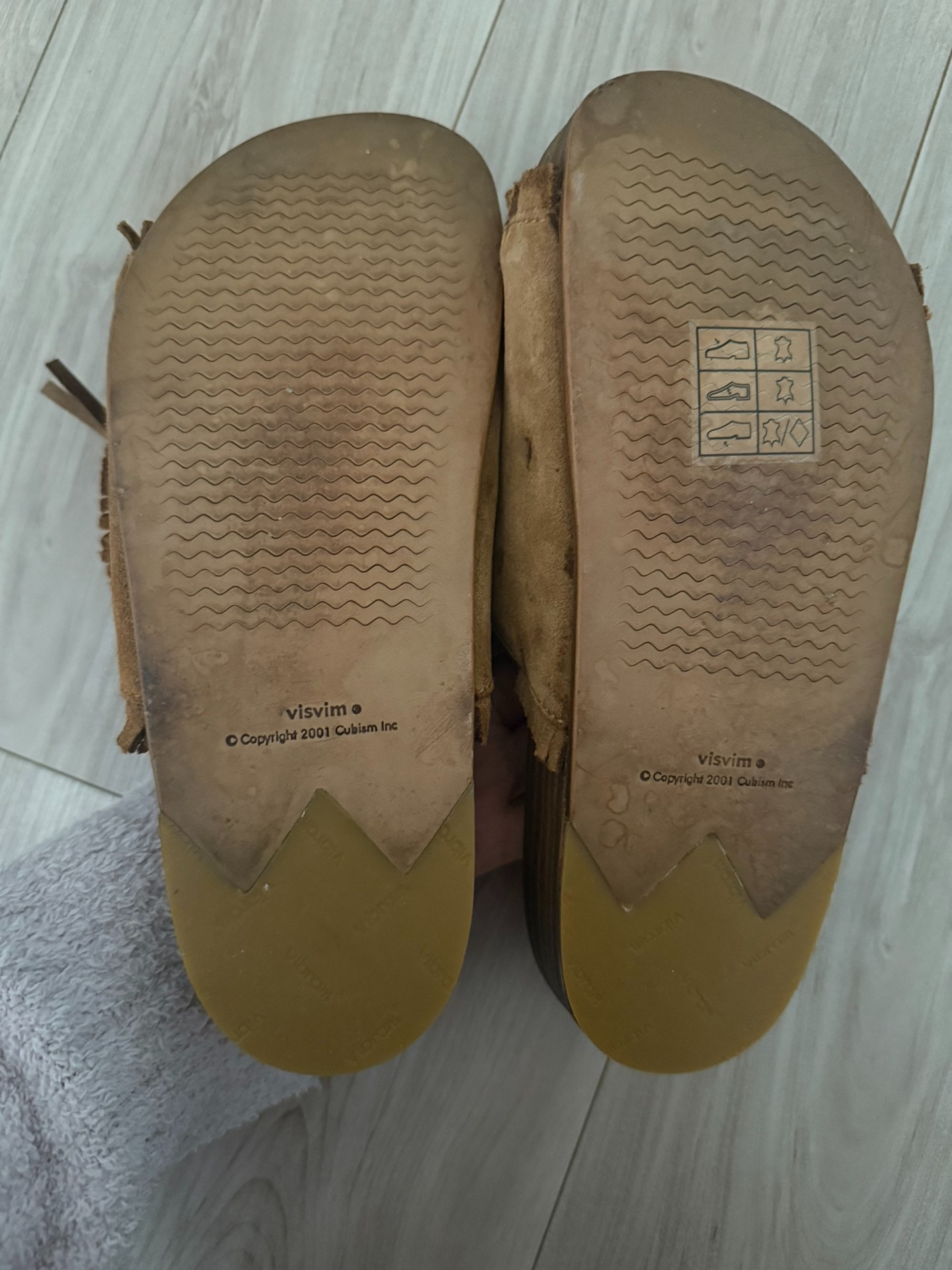 Visvim Christo Sandals — back