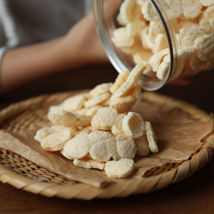 香酥椒盐年糕片脆爆米花网红办公室解馋休闲零食年货 飨韵 年味