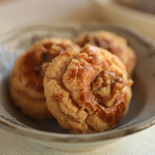 多个核桃 酥脆饼干茶点零食 飨韵 茶点心中式 奶香核桃酥传统老式
