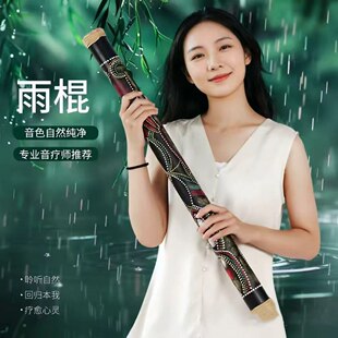 雨棍仙人掌雨棒模拟声音疗乐器雨声器雨声筒竹制音疗延音小众乐器