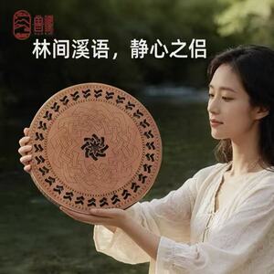 溪水鼓海浪鼓音乐疗愈冥想自然流水雨棒雨盘便携解压乐器
